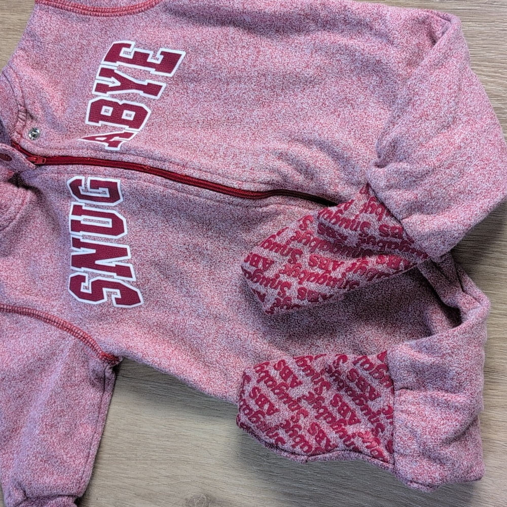 Snugabye Vintage Baby Pajamas Onesie Romper